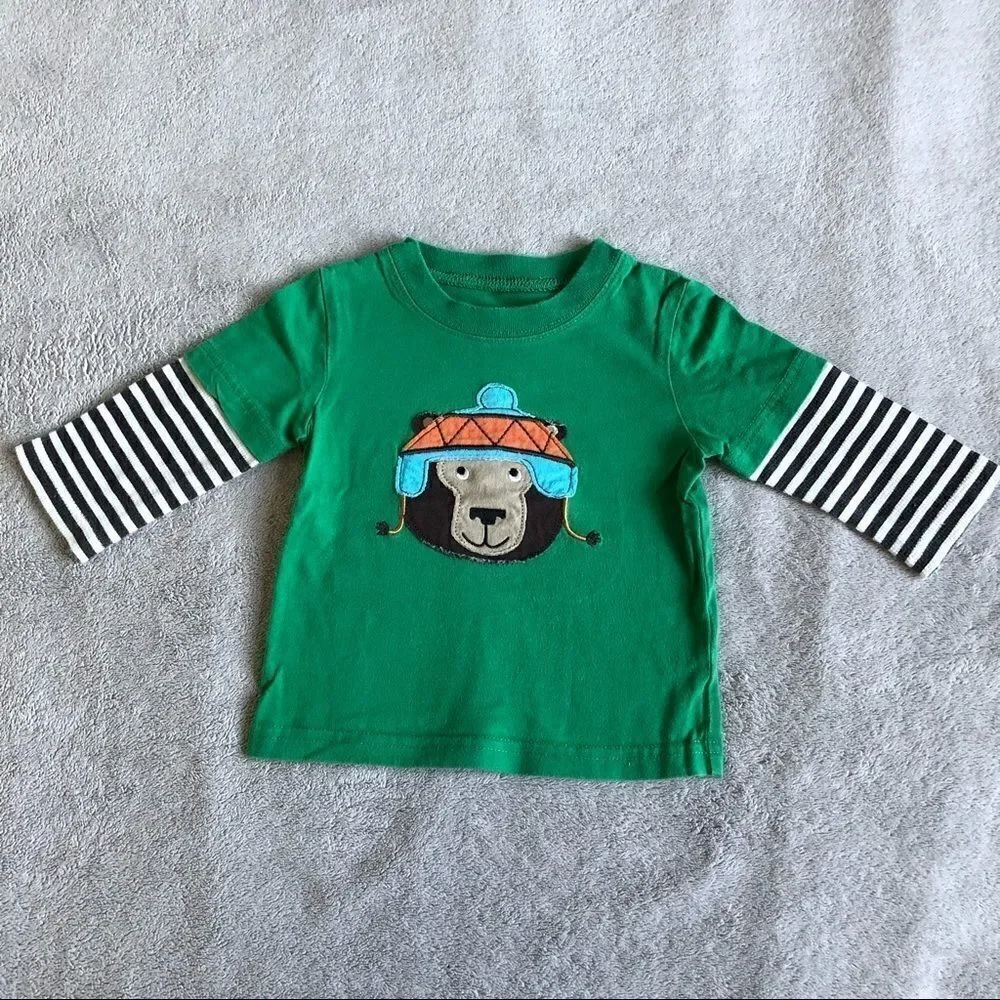 Carter’s Winter Bear Graphic Long Sleeve T-Shirt
